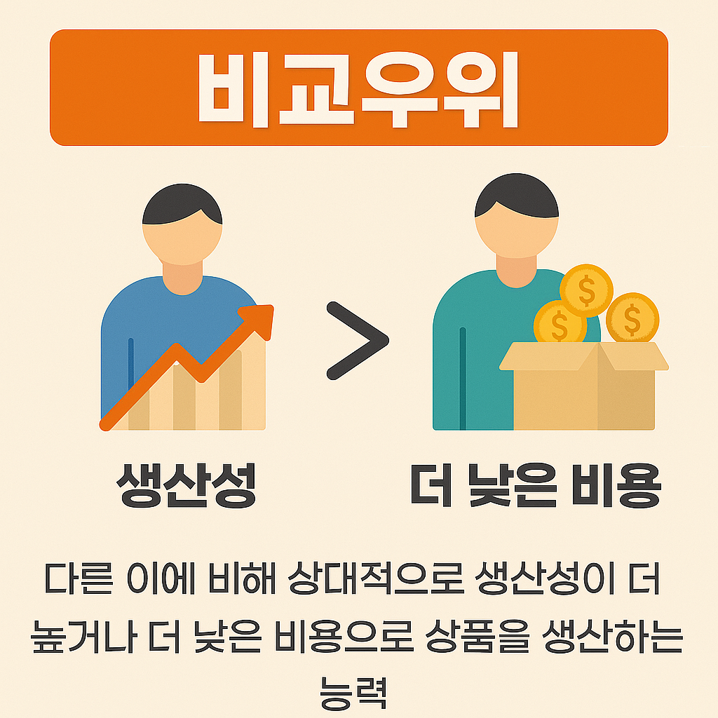 비교우위 설명이미지