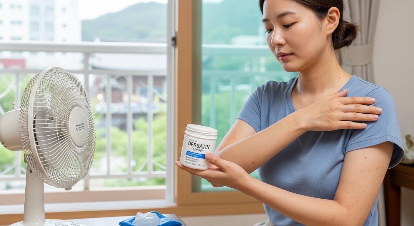 땀띠 가라앉히는 방법