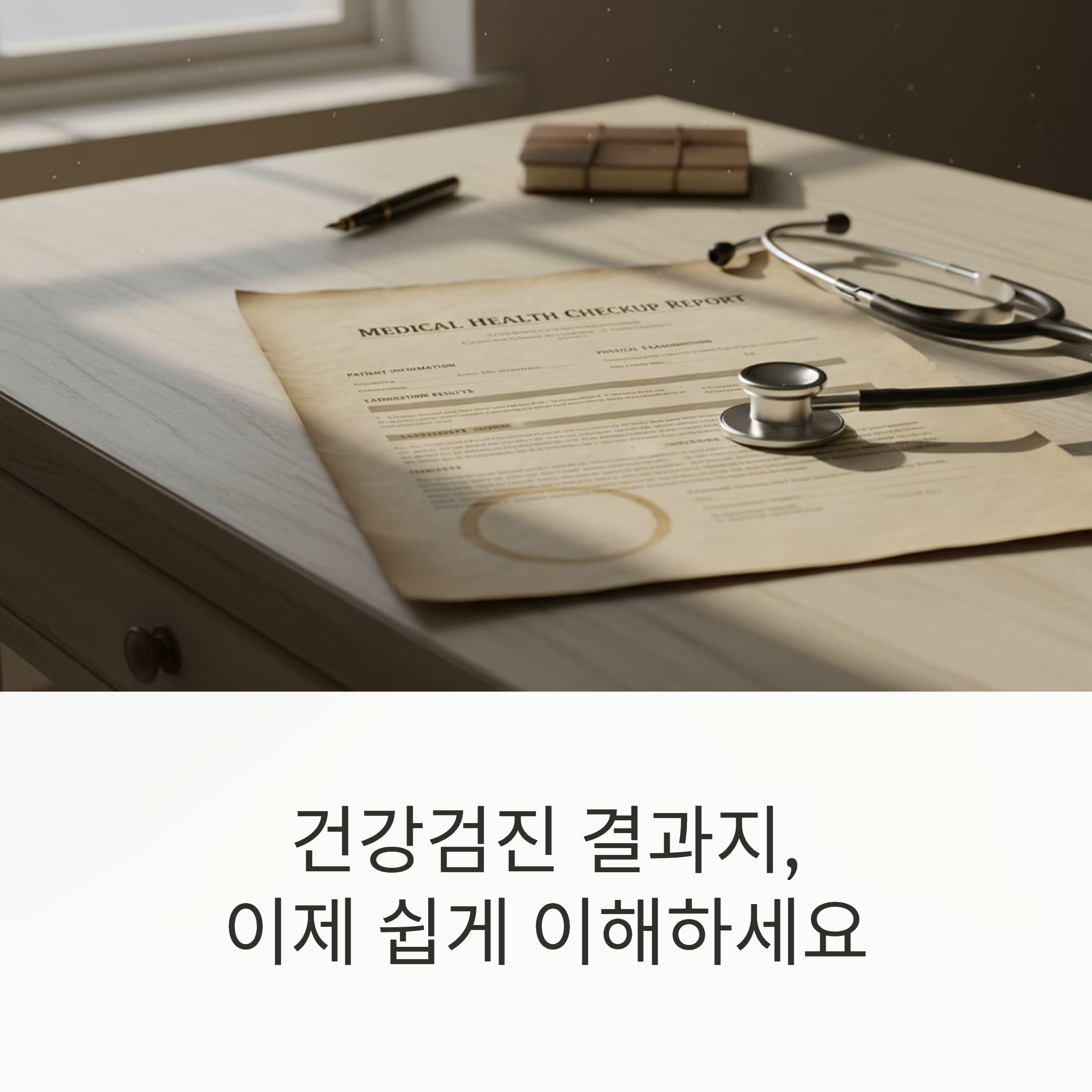 건강검진 결과지