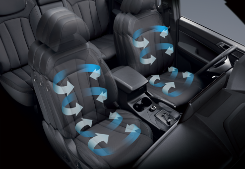 렉스턴 스포츠 칸 내부 디자인