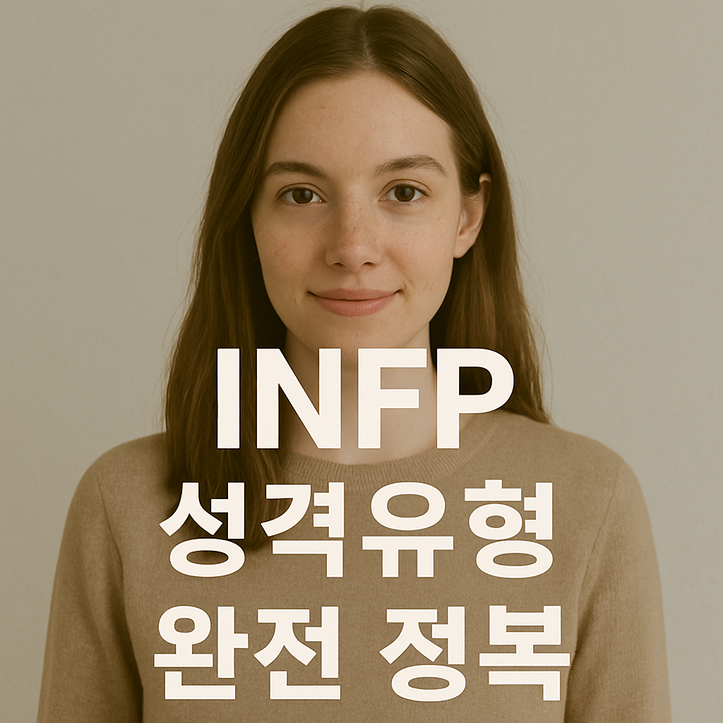 INFP 성격유형 완전 정복