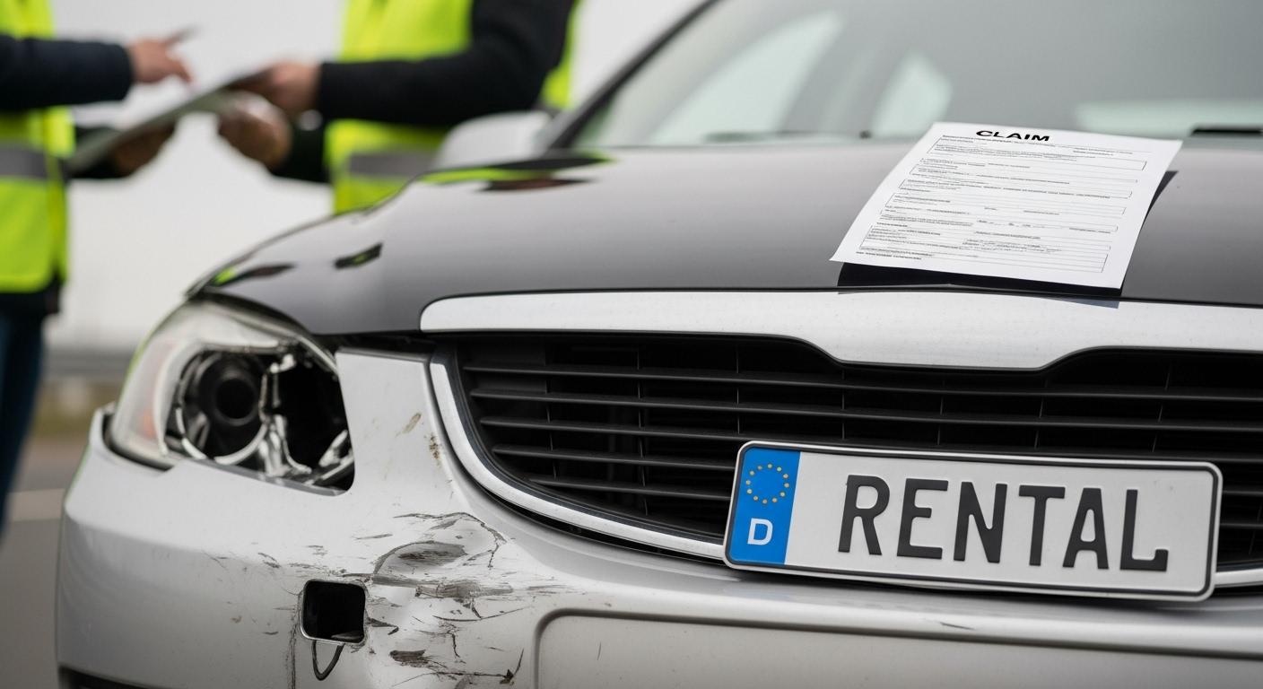 렌트카 사고시 운전자보험처리