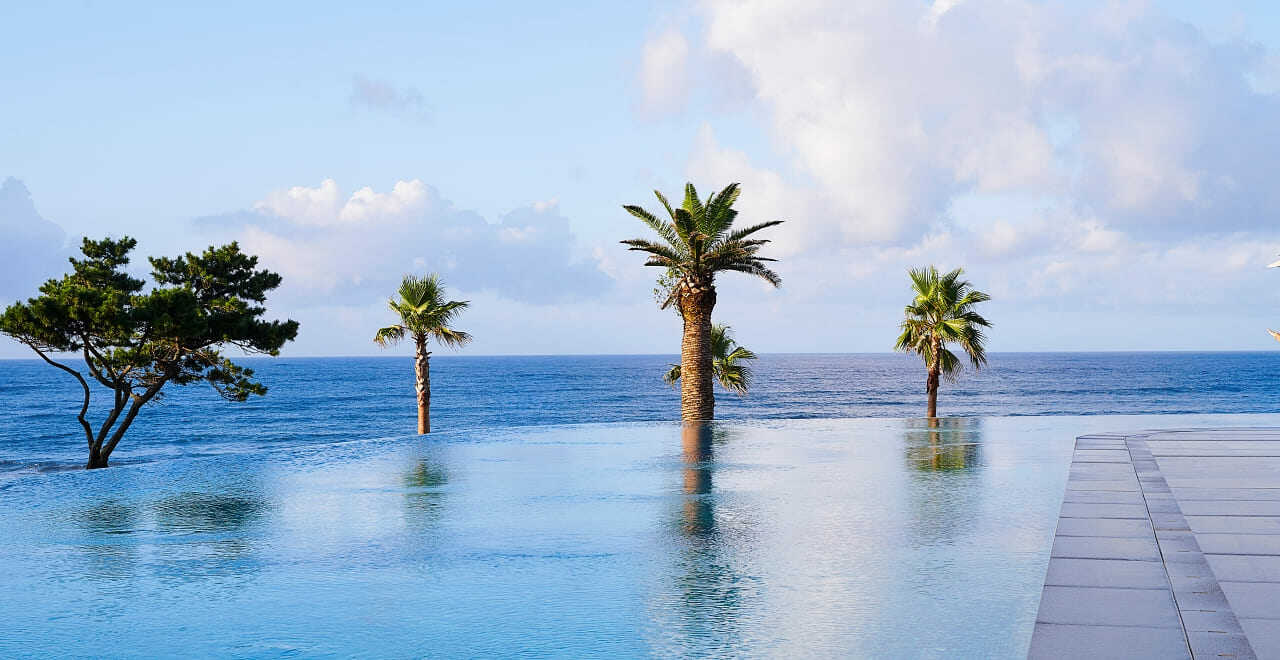 파르나스 호텔 제주 infinity outdoor pool