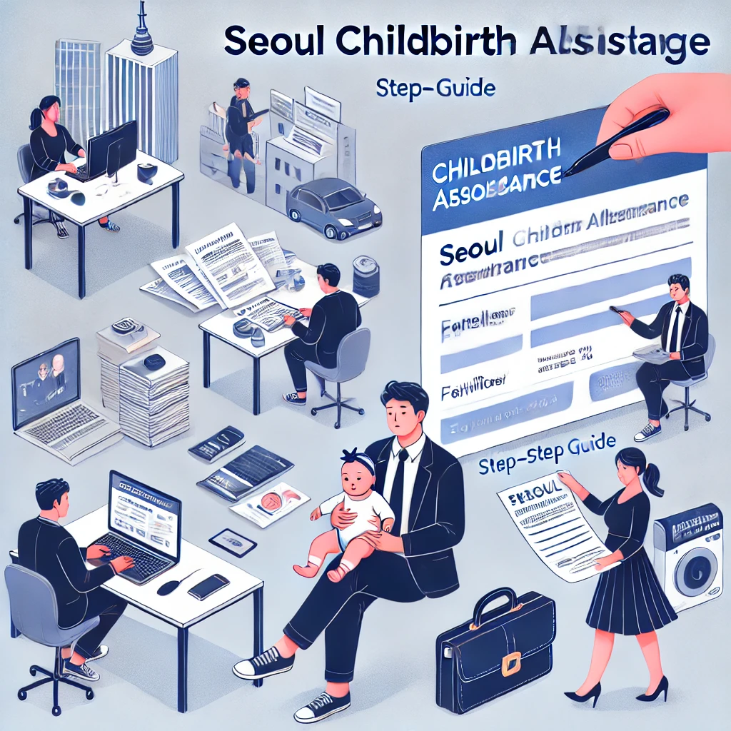 서울시 1인 자영업자 프리랜서 출산휴가 급여 신청