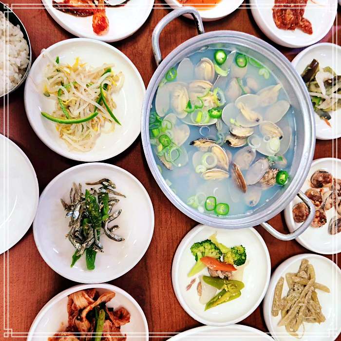 목포, 목포역 맛집 아침식사, 백반, 바지락탕