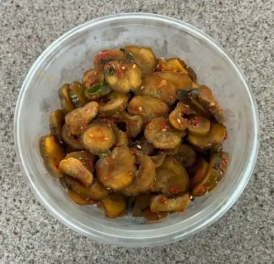 물없이 오이지 담그는법