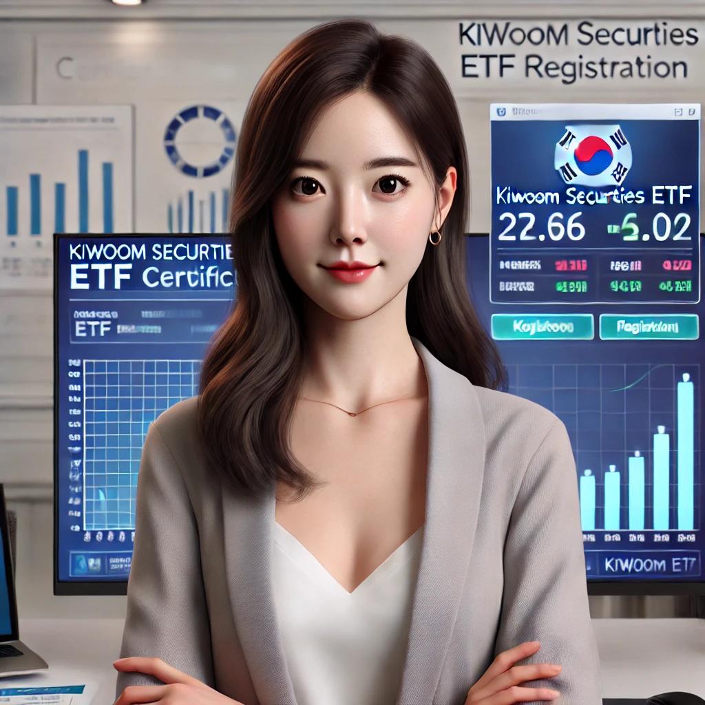 키움증권 etf수료증 등록