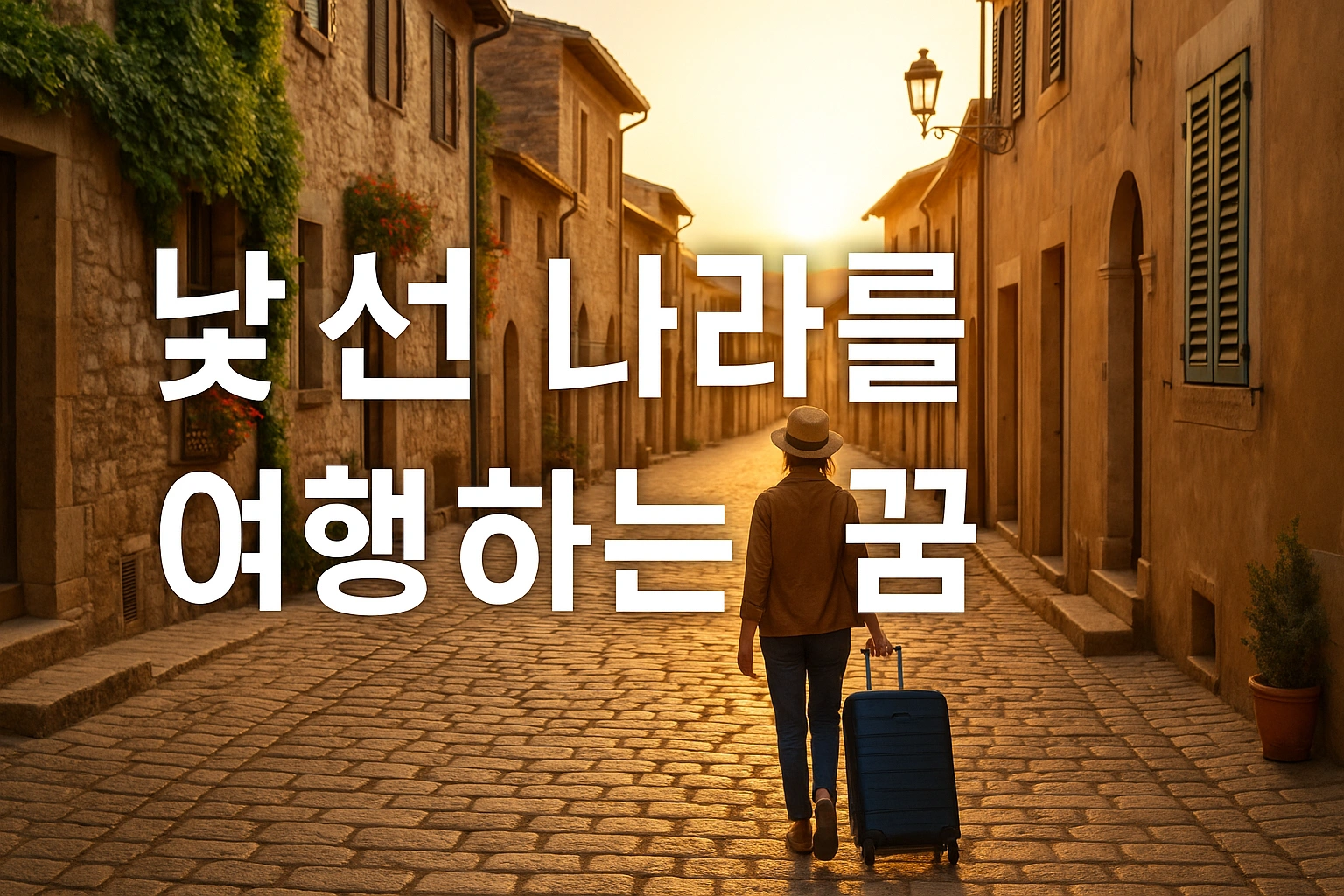 낯선 나라를 여행하는 꿈