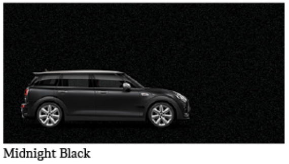 미니 클럽맨 색상코드 Midnight Black ( 색상코드 : A94)