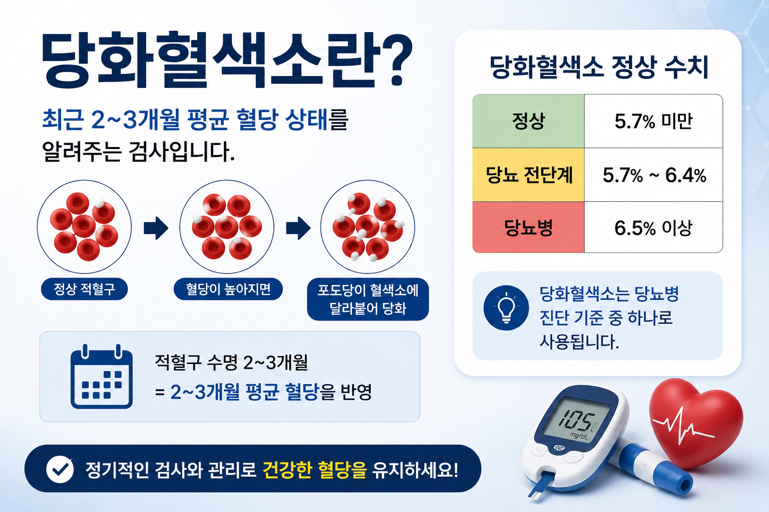당화혈색소란? 최근