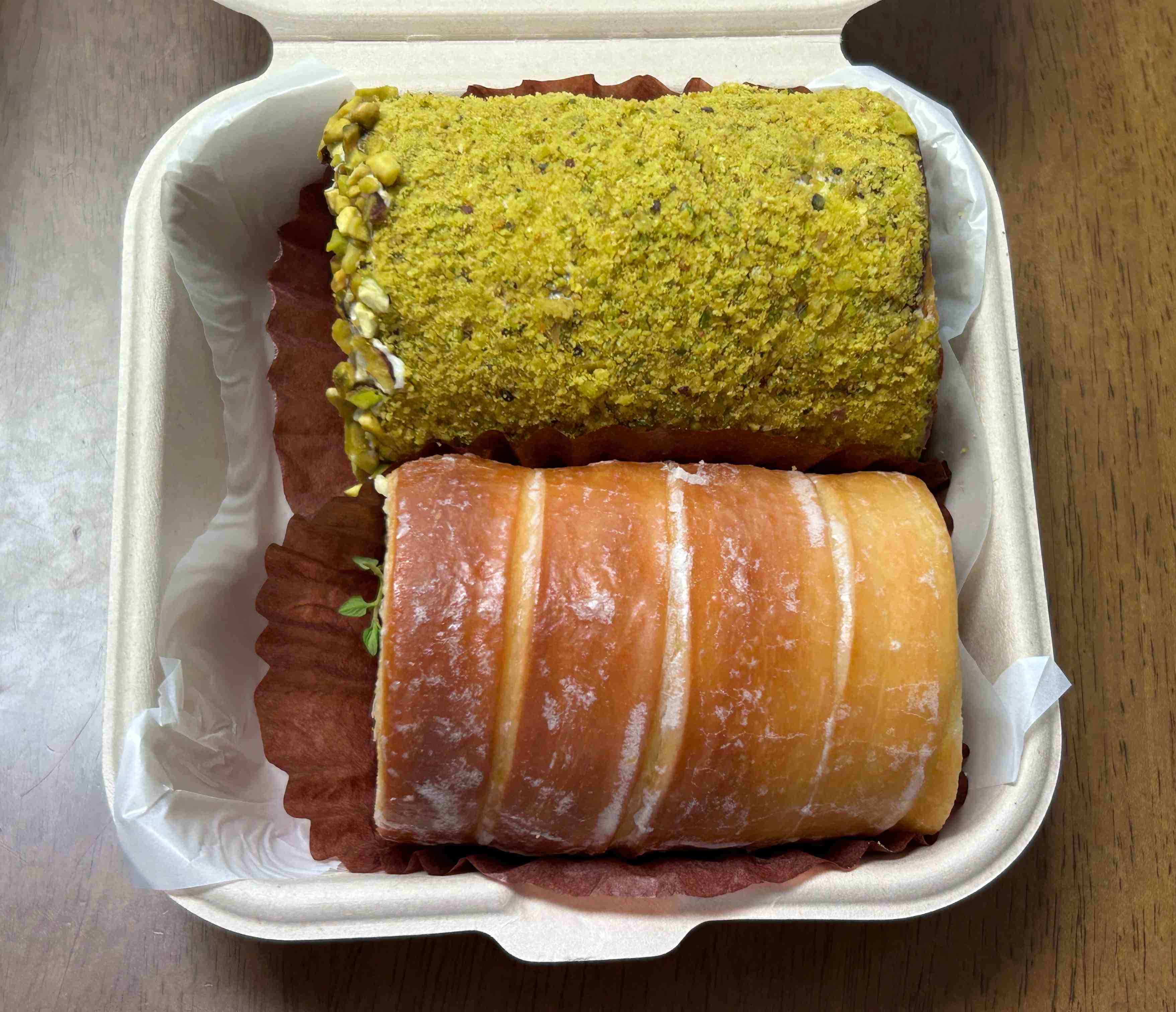 굴뚝빵 2종류