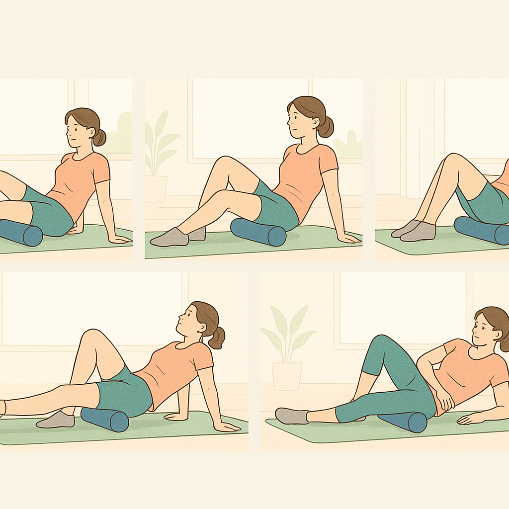 폼롤러 마사지 루틴