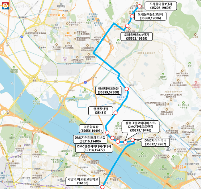 서울04번 버스 운행구간
