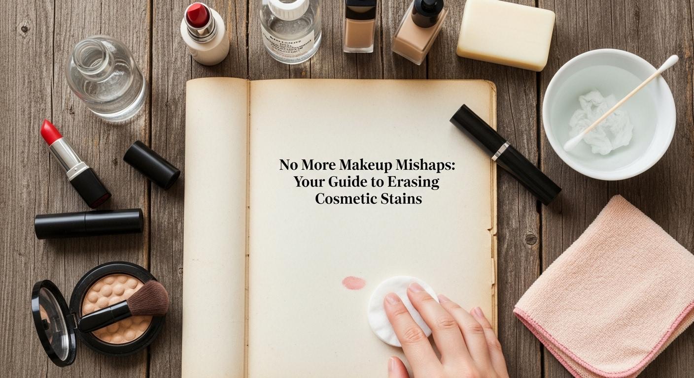 패딩 화장품 얼룩