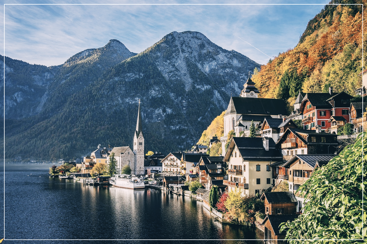 영화 속 한 장면 같은 할슈타트의 모습