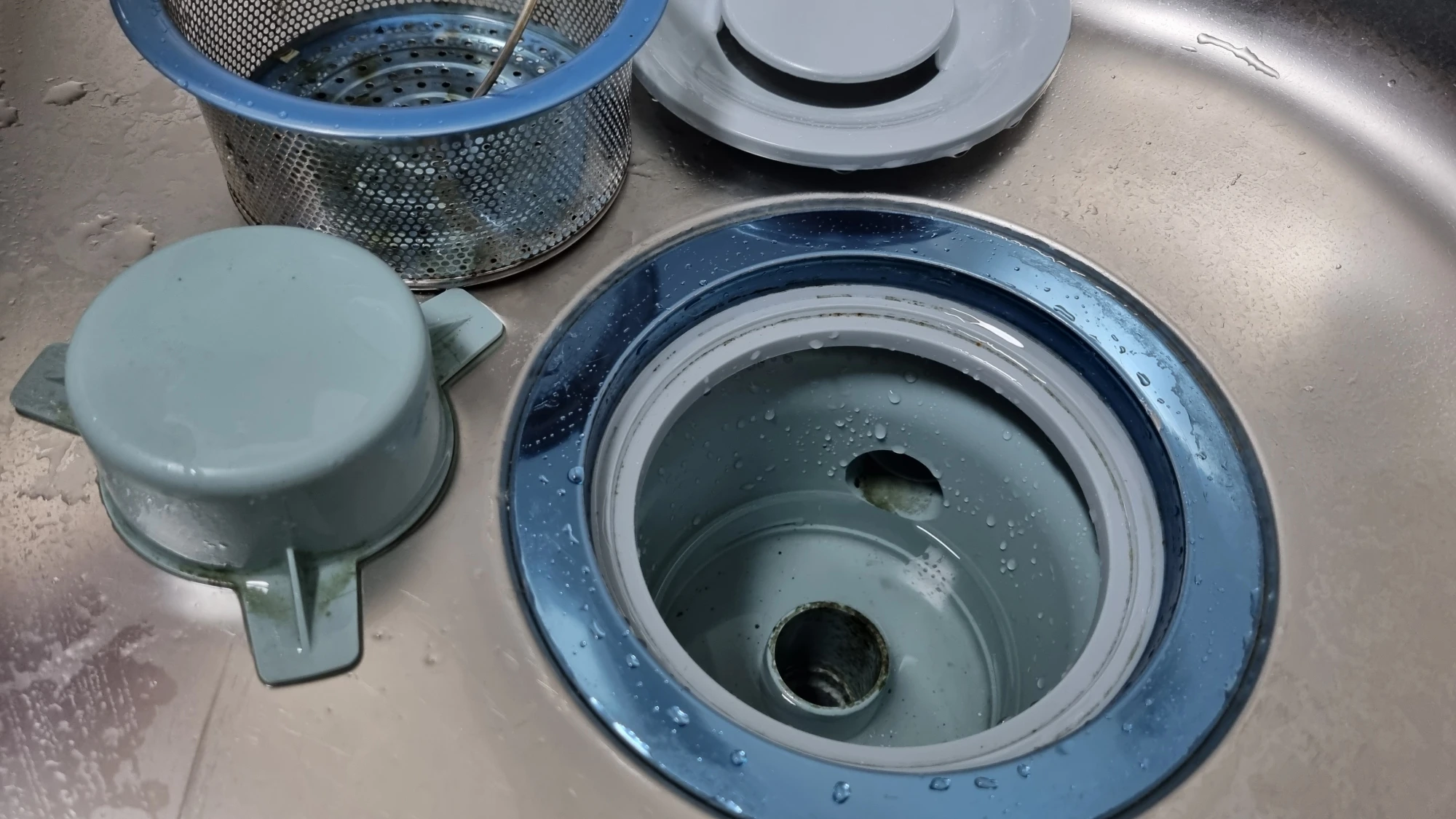 싱크대 배수구 구성품