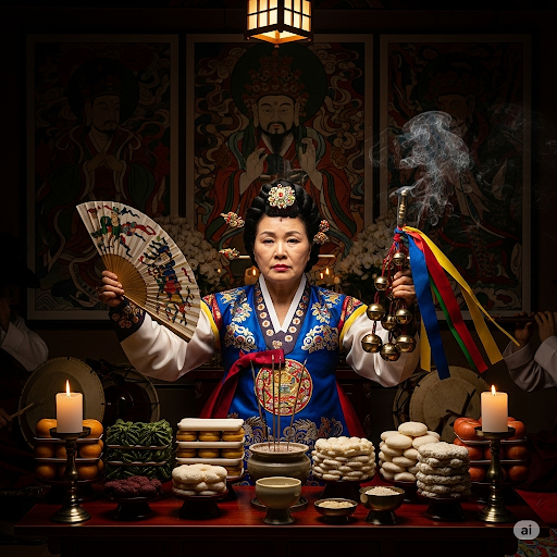 무당보다 더 강한 존재, 새우니 관련 이미지