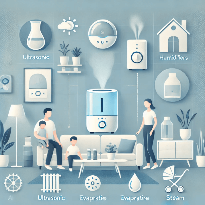 가습기 종류별 장단점과 건강에 미치는 영향