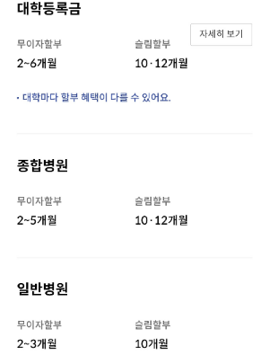 신한카드 업종별 무이자 3