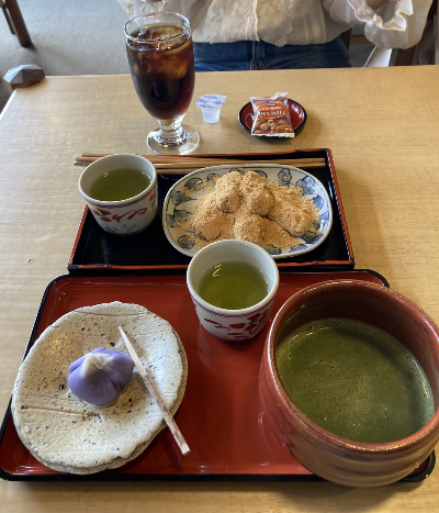 이누야마성 근처 찻집