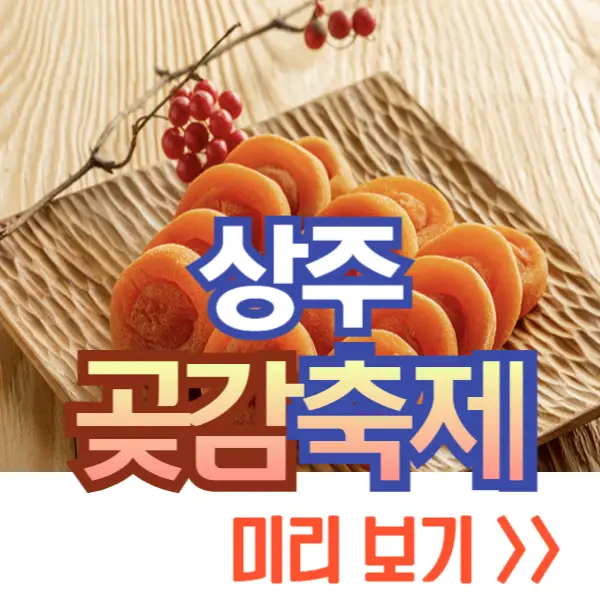 상주 곶감축제