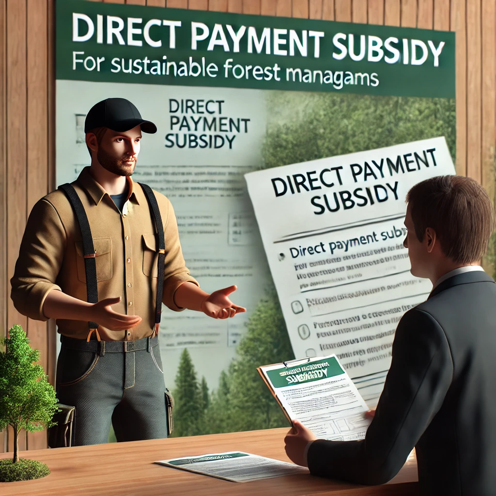 임업직불금 신청 방법 관련 사진