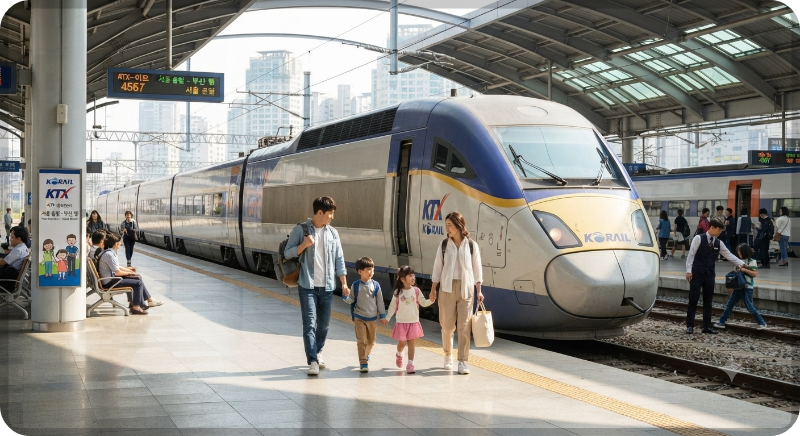 KTX 추석 열차표 예매 이미지