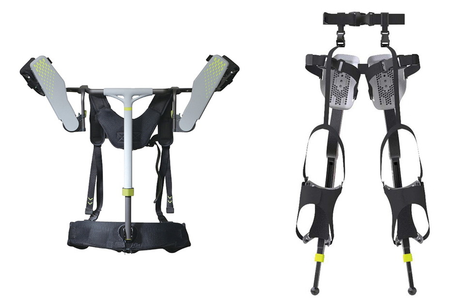 등에 매거나 다리에 끼우는 웨어러블 재활로봇