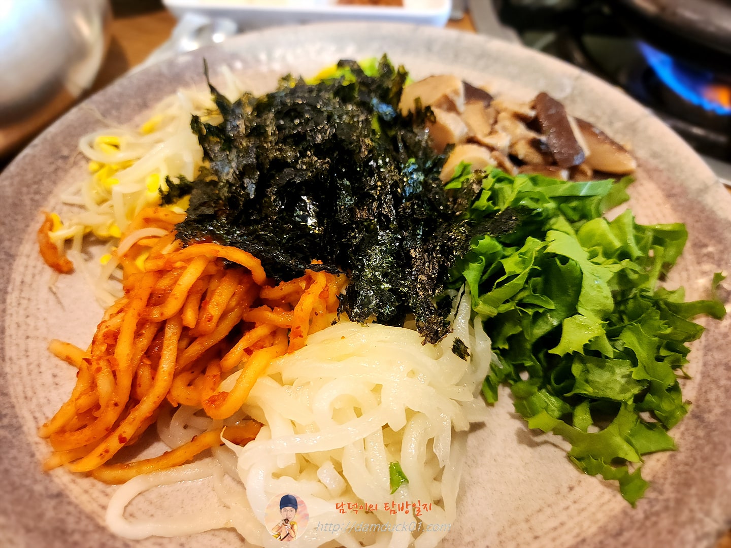 비빔밥 재료