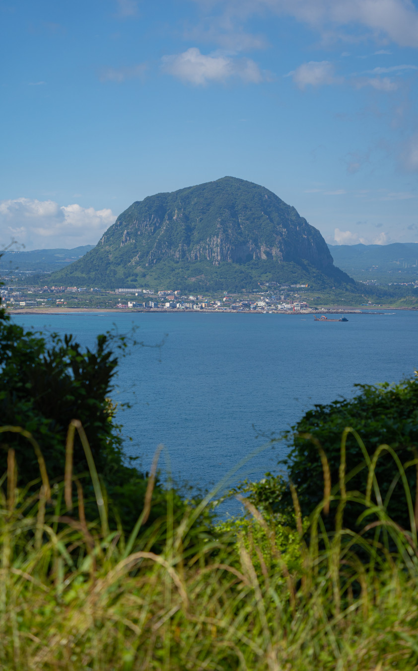 송악산 산방산