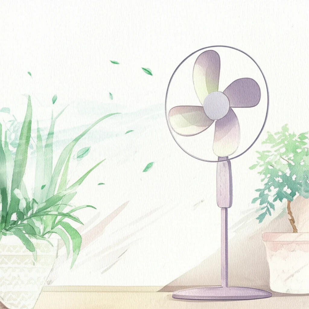 청소 걱정 없는 선풍기? 스위스밀리터..