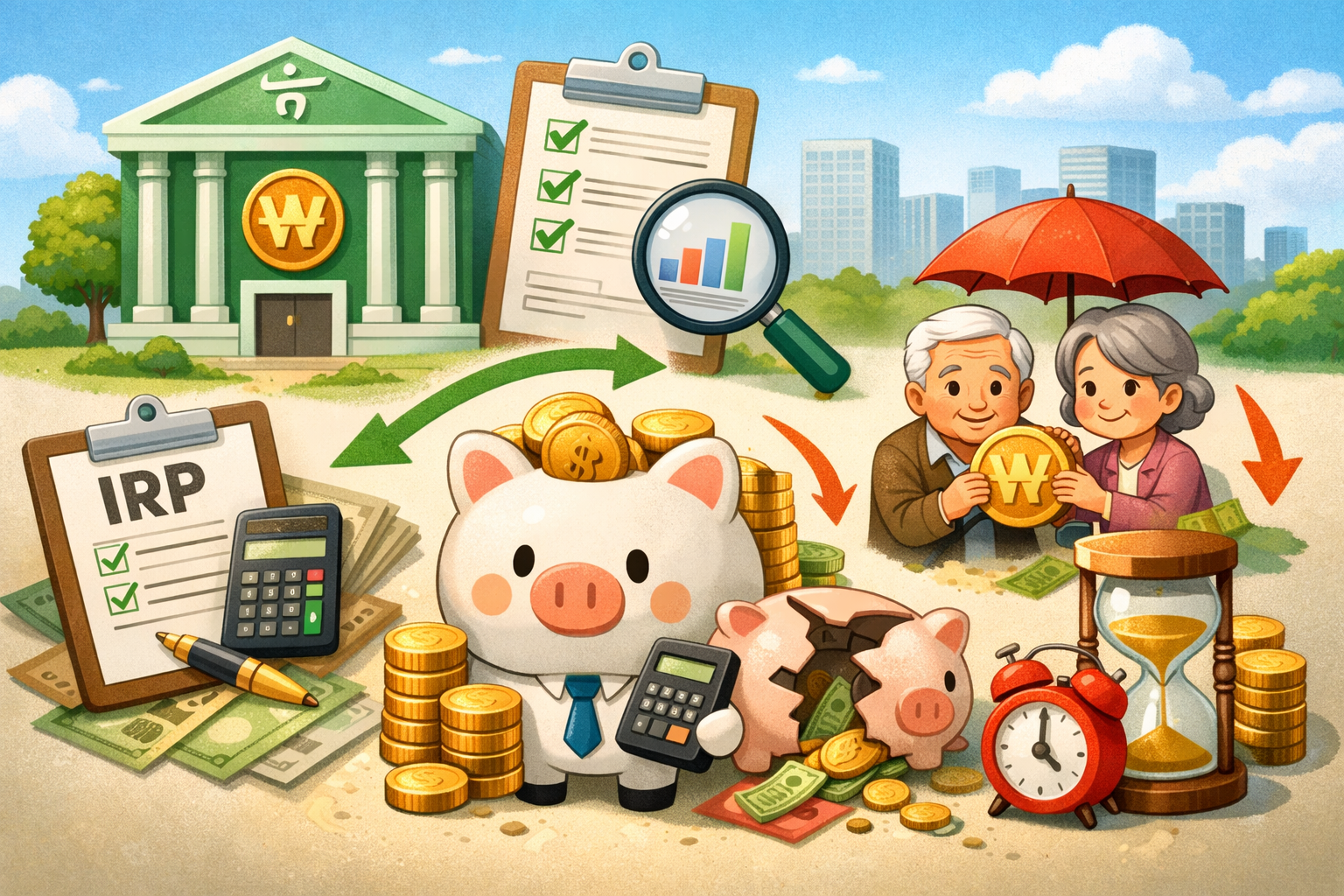 하나은행 IRP 계좌 개설방법부터 수수료·중도인출까지 완벽 정리 관련 사진