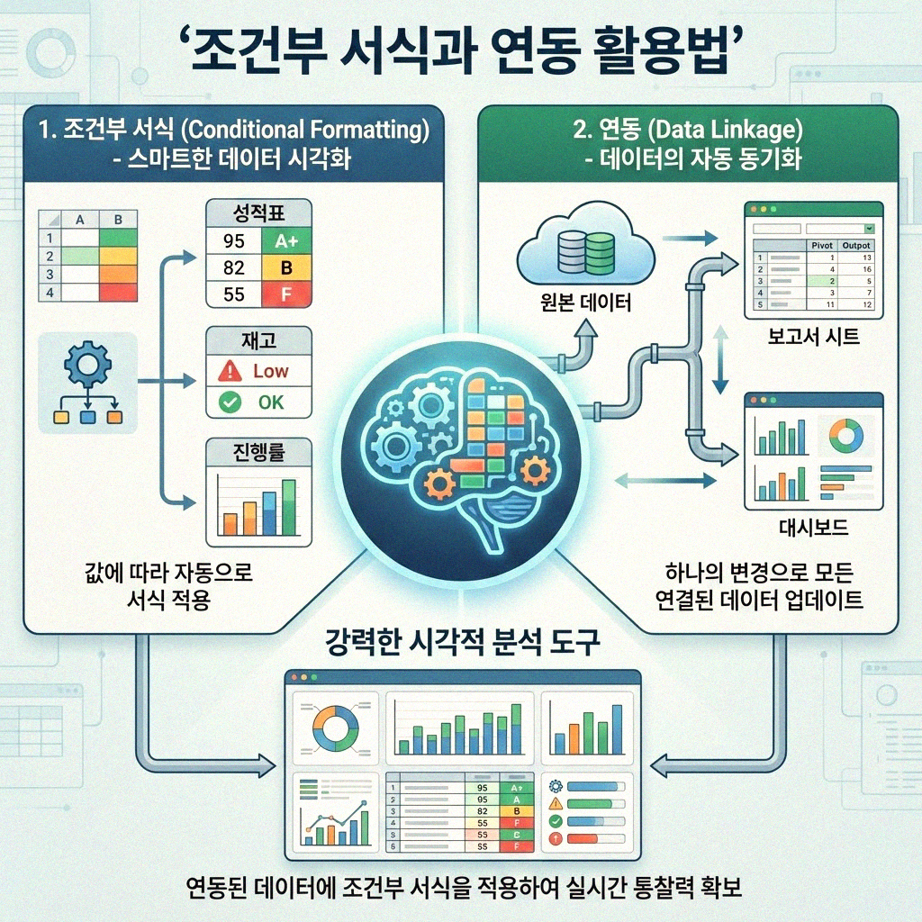 엑셀 셀 색상 필터 초간단 활용법