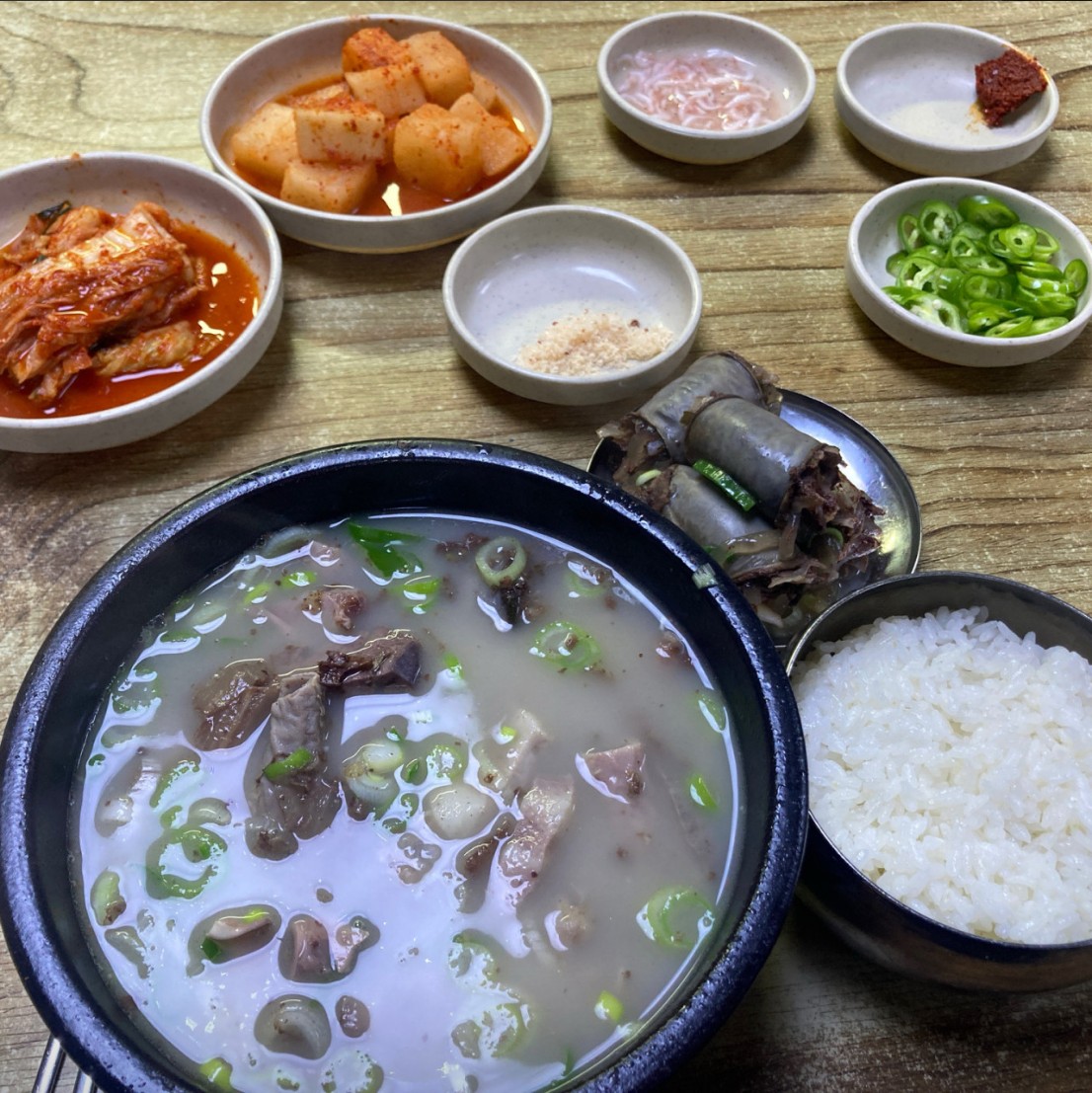 천안 박순자아우내순대 메뉴 이미지