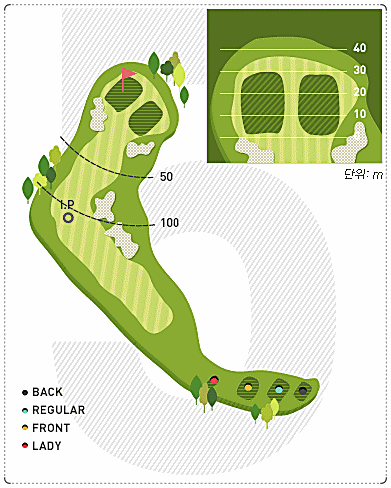 천안상록CC 남 코스 5번 홀