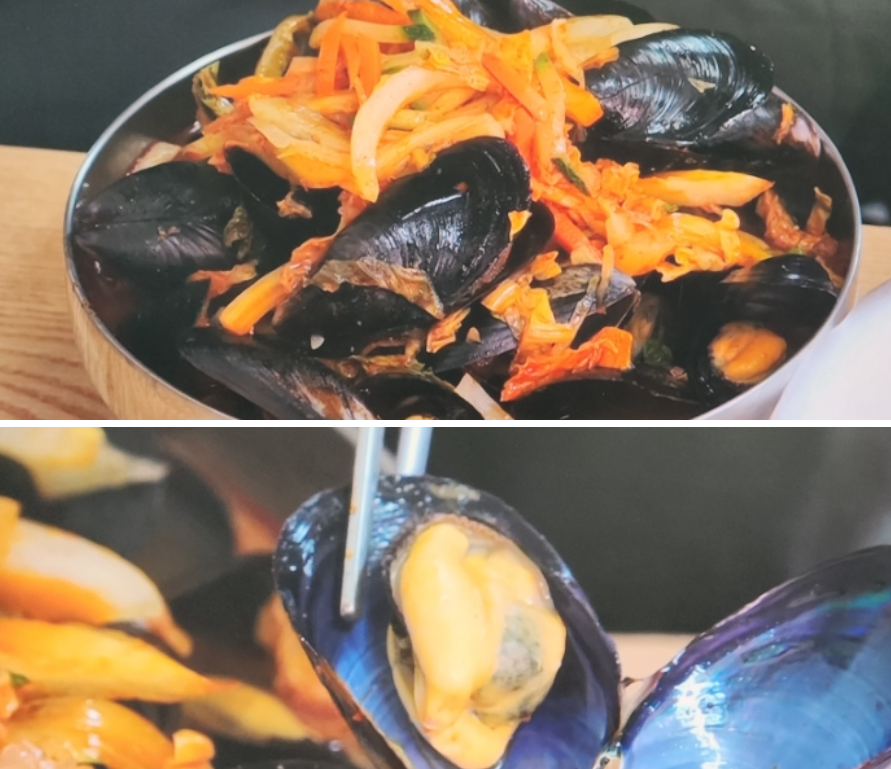 국산집 홍합칼국수