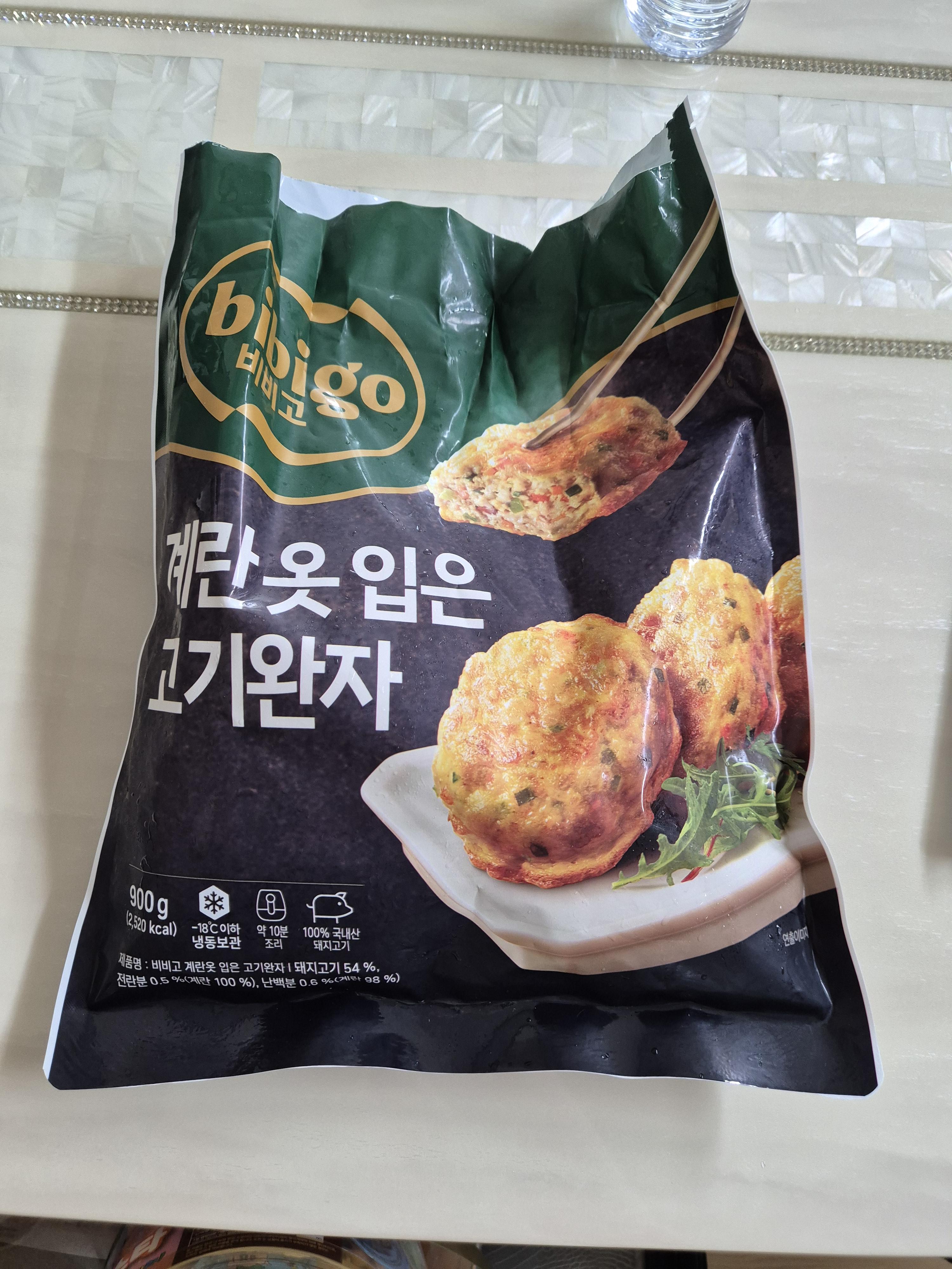 비비고 계란옷입은 고기완자