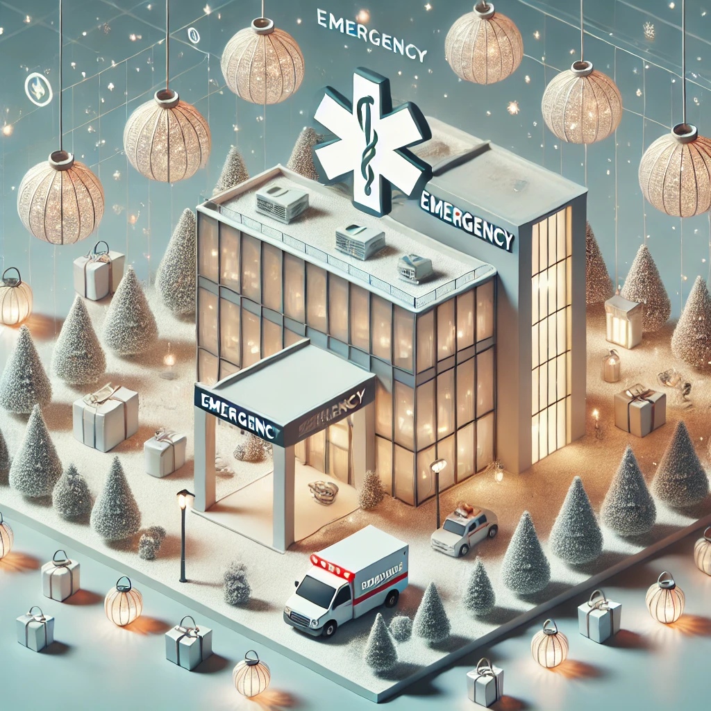 응급의료 시설을 표현한 사진