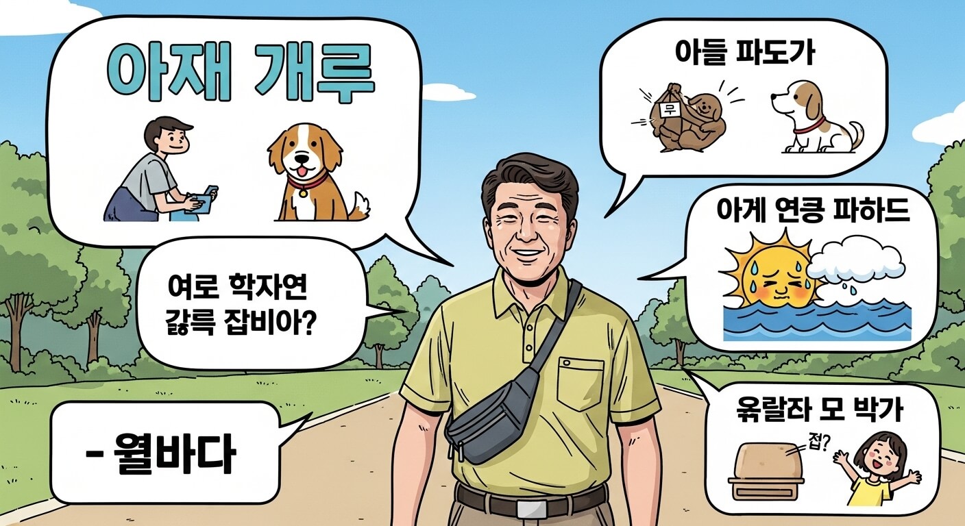 아재개그 레전드 모음