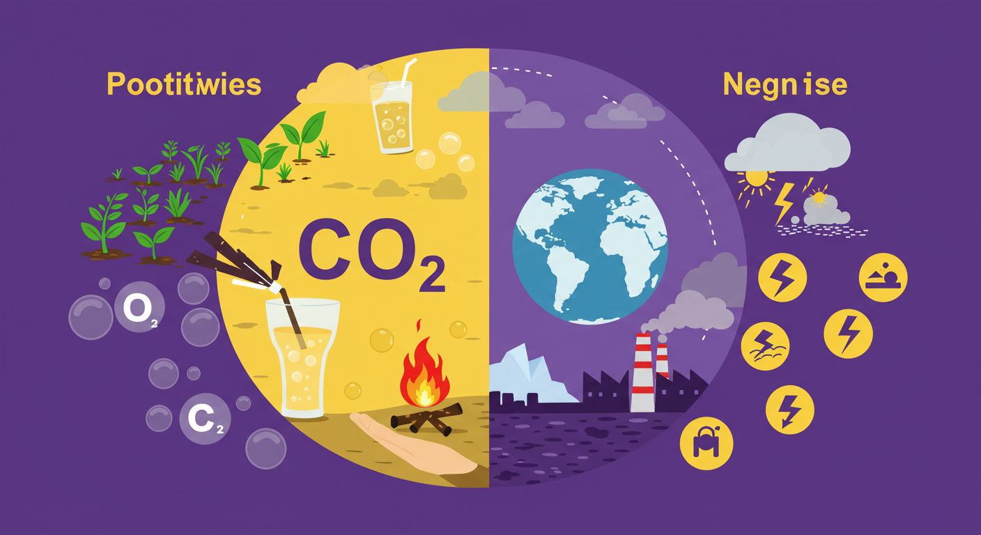 이산화탄소 특징 5가지(콜라부터 지구 온난화까지)