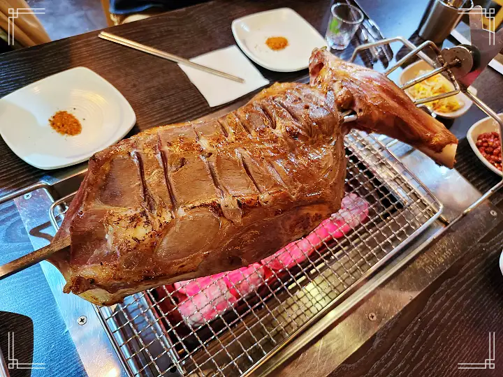 연말 연시 모임 양다리 바베큐 양꼬치 양곰탕 양갈비 바비큐 건대 맛집 추천