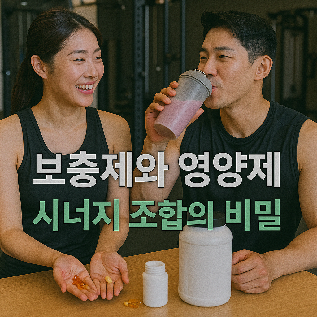 운동 후 보충제와 영양제 시너지 전략
