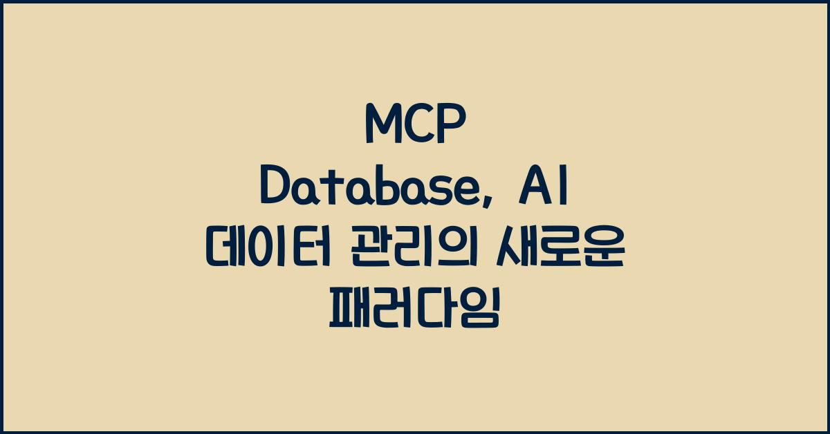mcp database