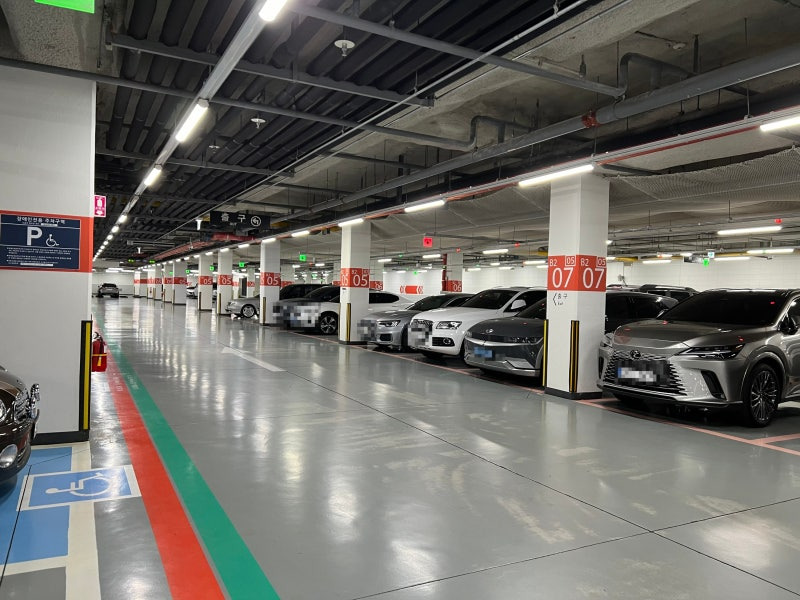 국립현대미술관 서울관 주차장