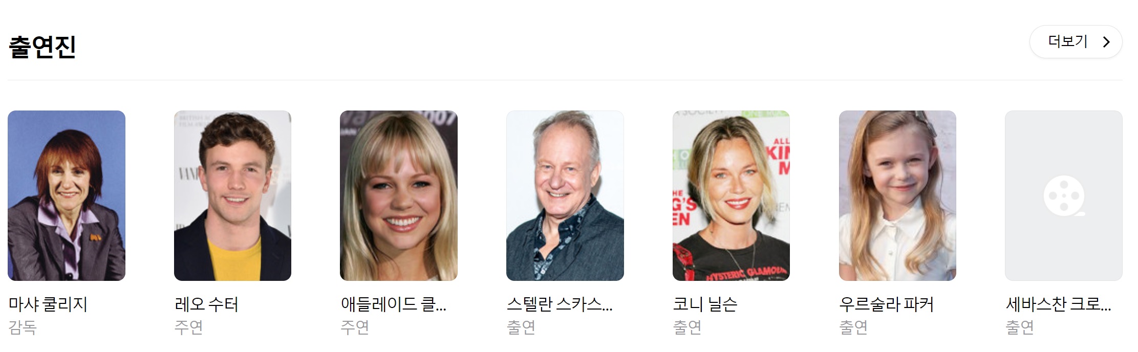 너를 찾아서 출연진