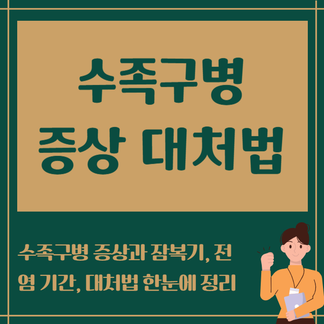 수족구병 증상 대처법