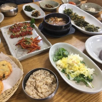 봄나물 산채정식