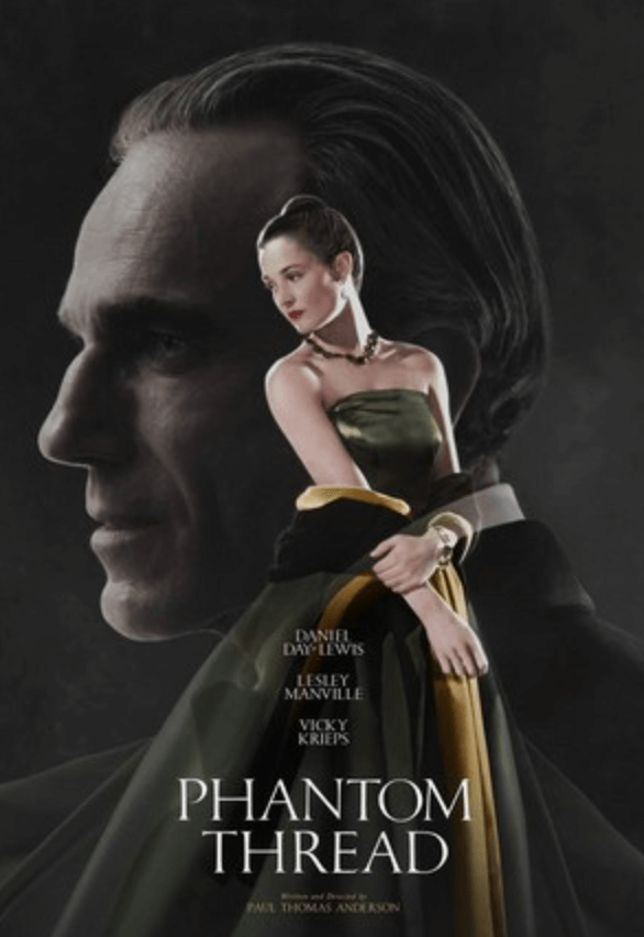 영화 팬텀스레드 포스터