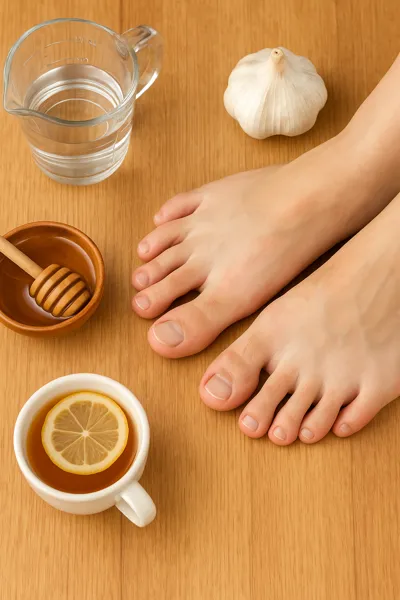 무좀 완화에 활용되는 천연 재료