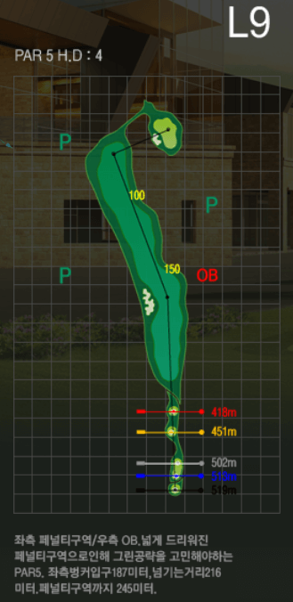 더플레이어스 골프클럽 레이크코스 9